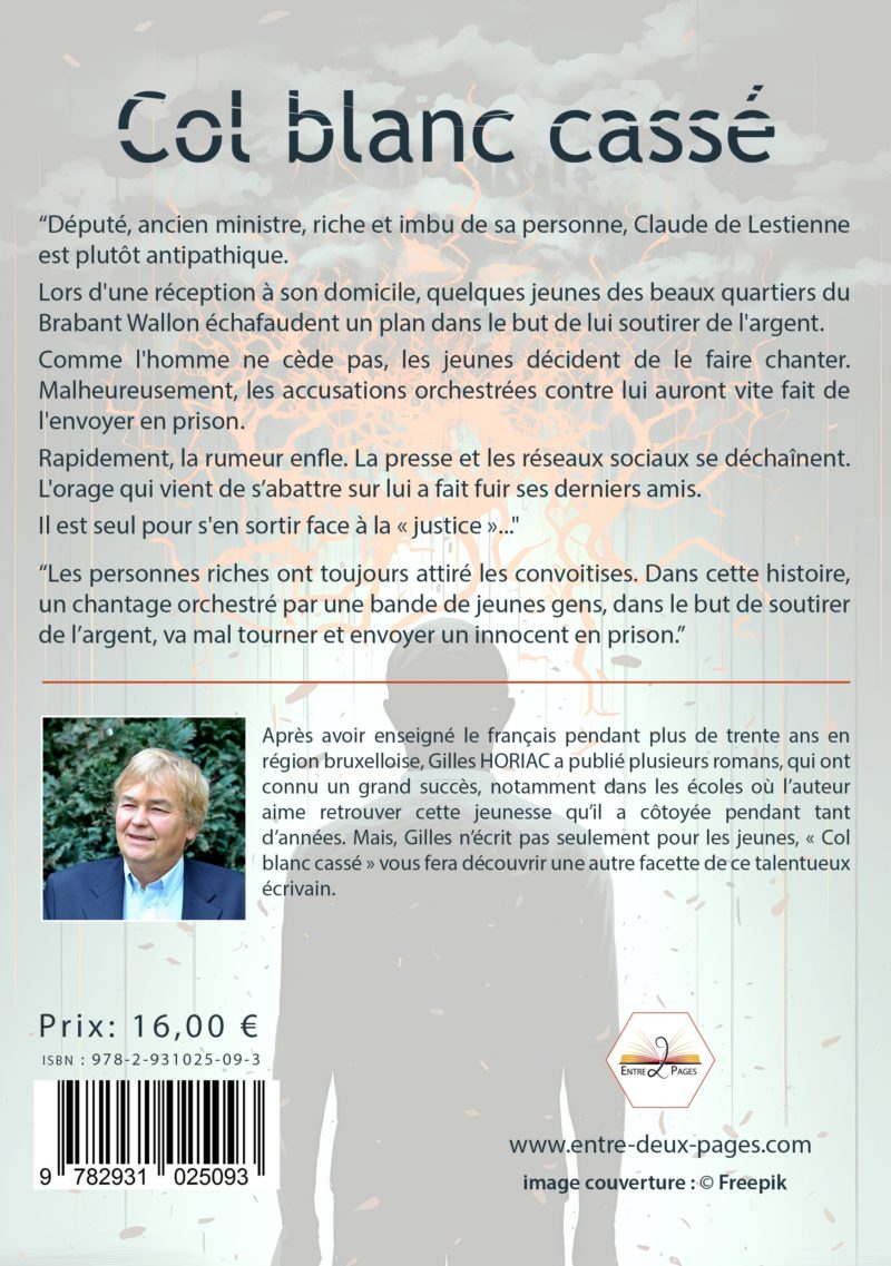 Col blanc cassé / en savoir + – Image 2