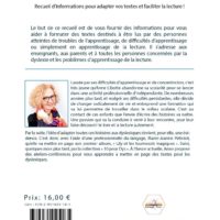 Dyslexie - Recueil d'informations pour adapter vos textes et faciliter la lecture ! / en savoir + – Image 2